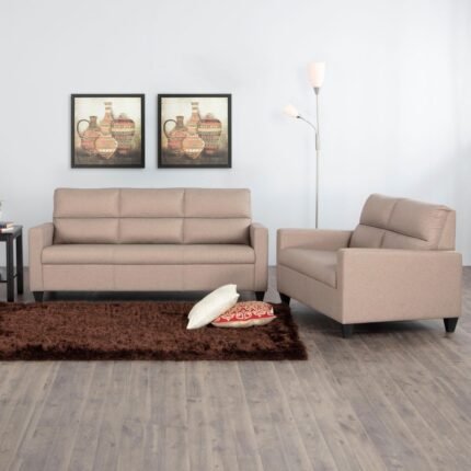 CL-Fabric 3+2 Seater Sofa Set - Beige